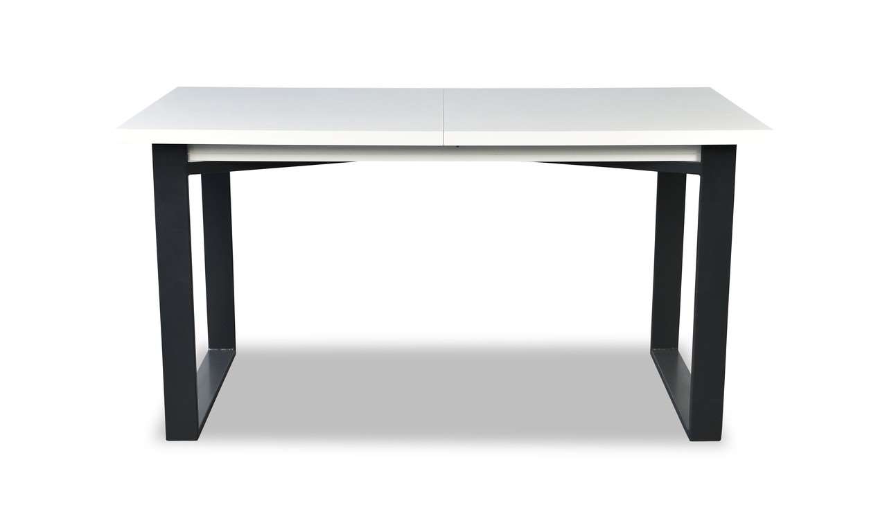 Zestaw mebli VENICE biały stół rozkładany 150 - 190 cm z 6 krzesłami
