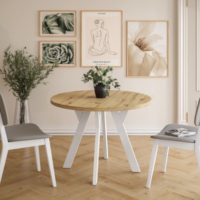 Okrągły stół rozkładany VOLTA