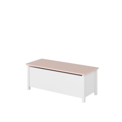 Szafa LUNA LN-012d biały/różowy Szafa LUNA LN-012d biały/różowy