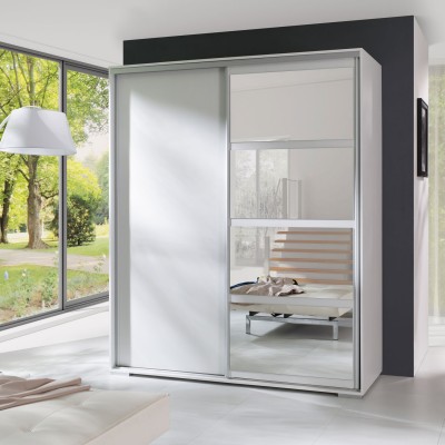 Szafa przesuwna LEA 180 cm z lustrem