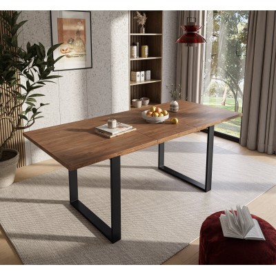 Stół ART rozkładany 150-198 cm dąb wotan