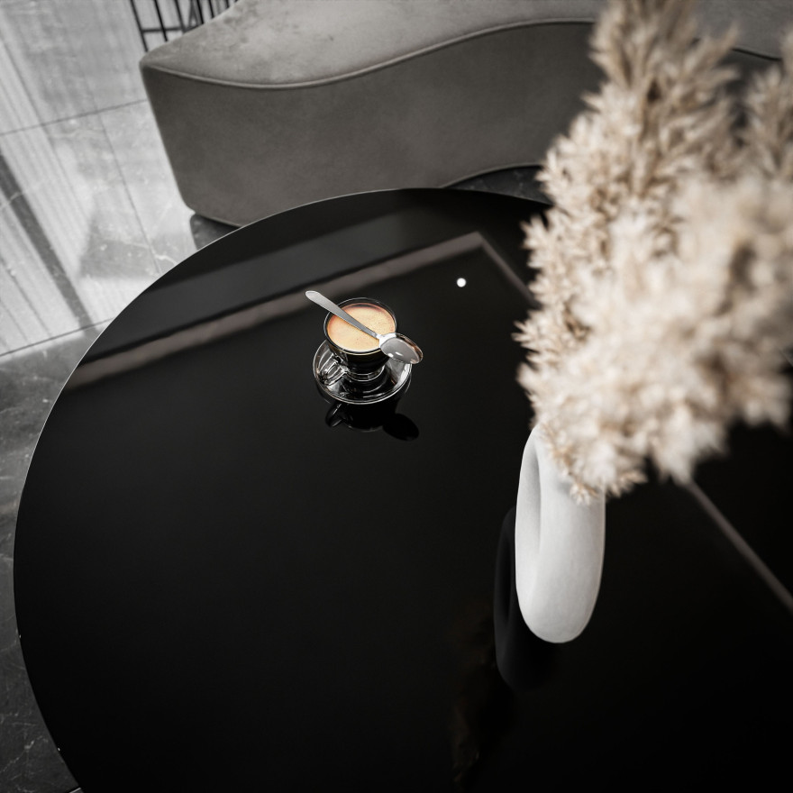 Okrągły stolik kawowy LORI GOLD Okrągły stolik kawowy LORI GOLD