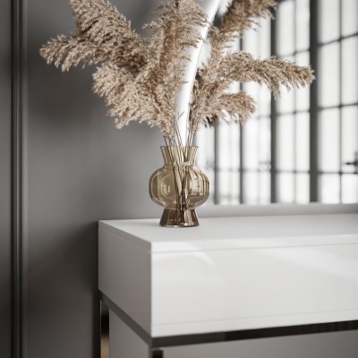 Toaletka kosmetyczna QUINNIE GLAMOUR z lustrem Toaletka kosmetyczna QUINNIE GLAMOUR z lustrem