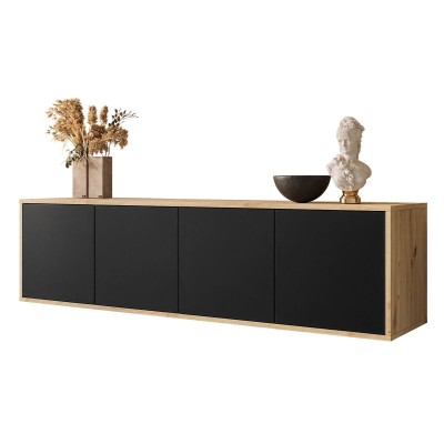 Szafka wisząca RTV SANAYI dąb artisan Szafka wisząca RTV SANAYI dąb artisan