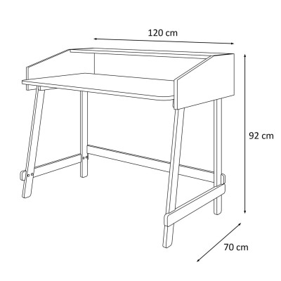 Biurko dziecięce BASIC
