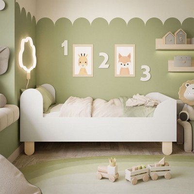 Łóżko dziecięce BASIC z materacem