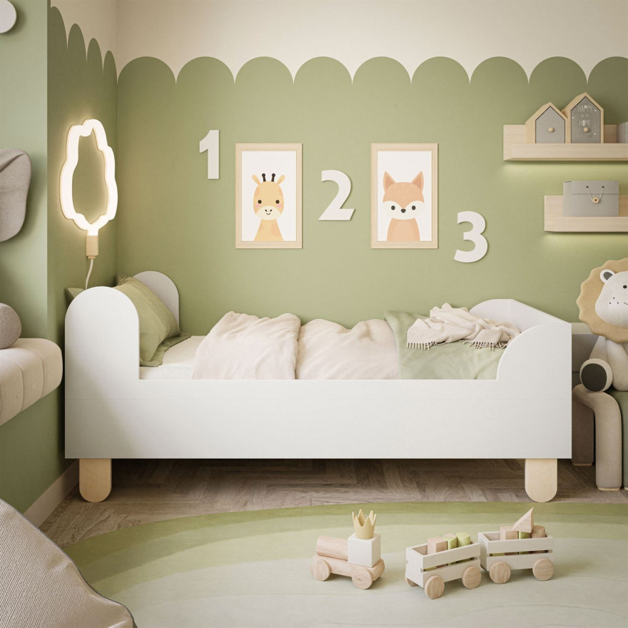 Łóżko dziecięce BASIC z materacem