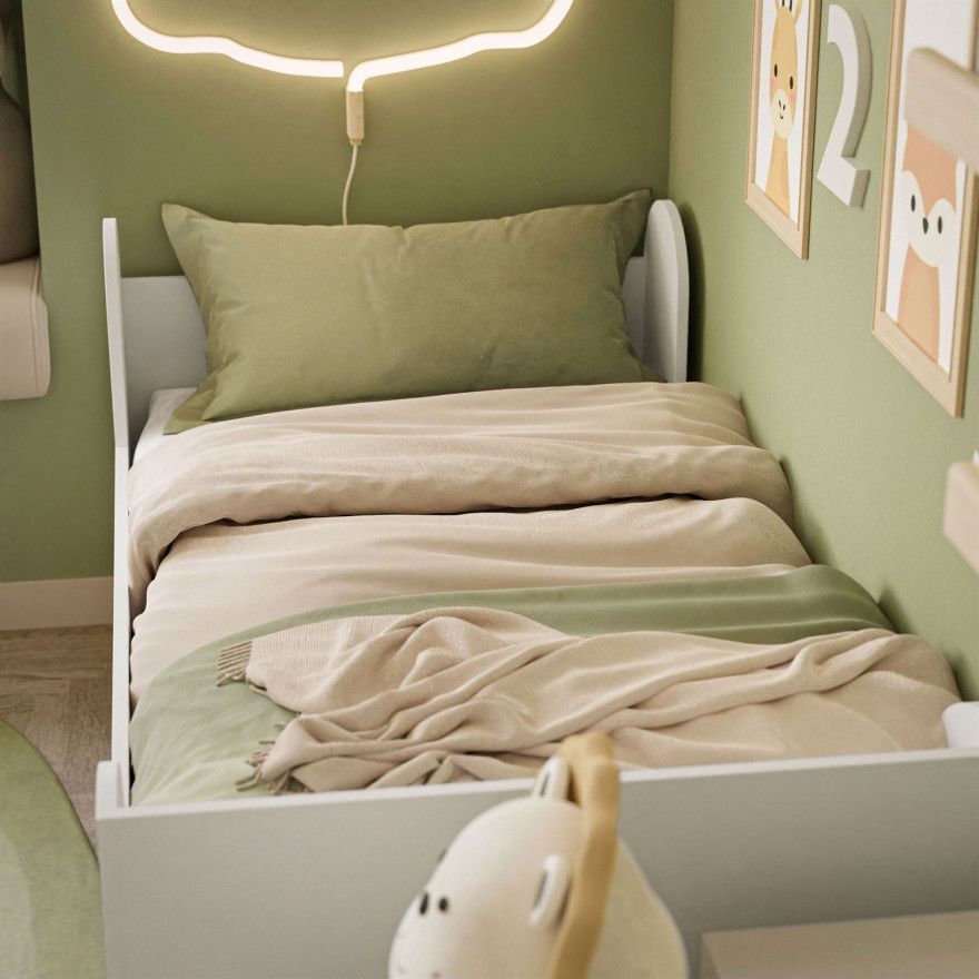 Łóżko dziecięce BASIC z materacem