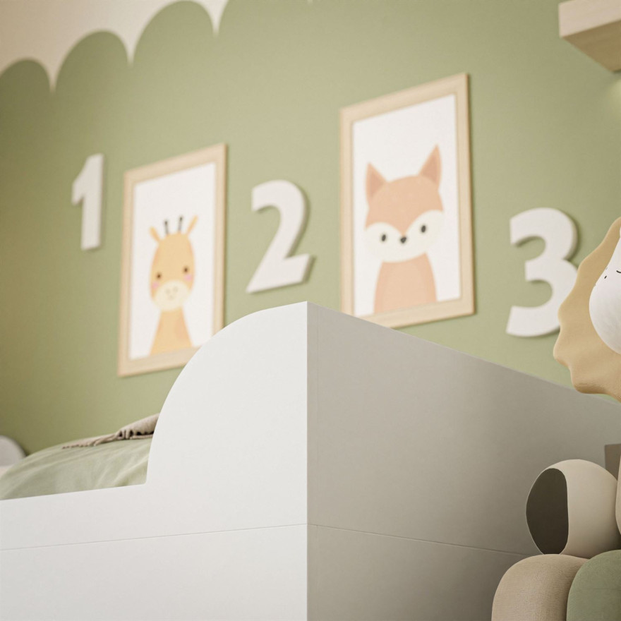 Łóżko dziecięce BASIC z materacem