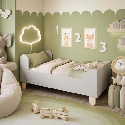 Łóżko dziecięce BASIC z materacem