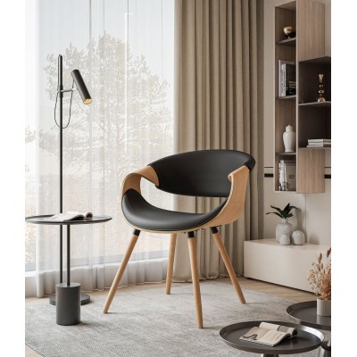 Krzesło tapicerowane MADERA BLANCO