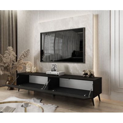 Szafka RTV COLETTE III 175 cm czarny mat Szafka RTV COLETTE III 175 cm czarny mat