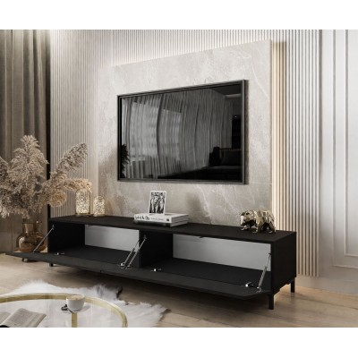 Szafka RTV COLETTE IV 175 cm czarny mat Szafka RTV COLETTE IV 175 cm czarny mat