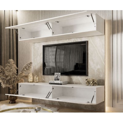 Meblościanka COLETTE biały połysk