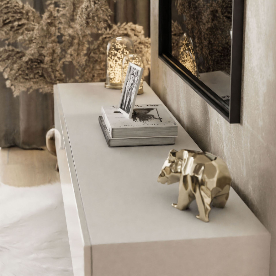 Meblościanka COLETTE biały połysk