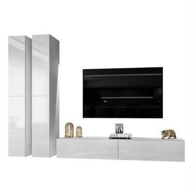 Meblościanka COLETTE II biały połysk Meblościanka COLETTE II biały połysk