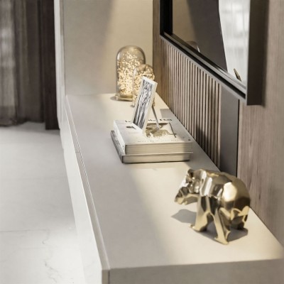 Meblościanka COLETTE II biały połysk Meblościanka COLETTE II biały połysk