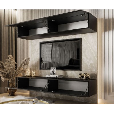 Meblościanka COLETTE czarny mat