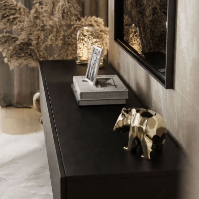 Meblościanka COLETTE czarny mat