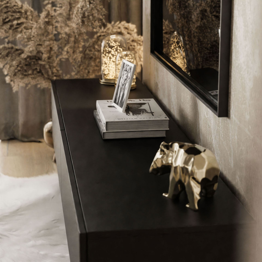 Meblościanka COLETTE czarny mat