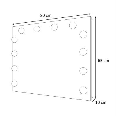 Lustro z oświetleniem ESCADO ELITE LED Lustro z oświetleniem ESCADO ELITE LED