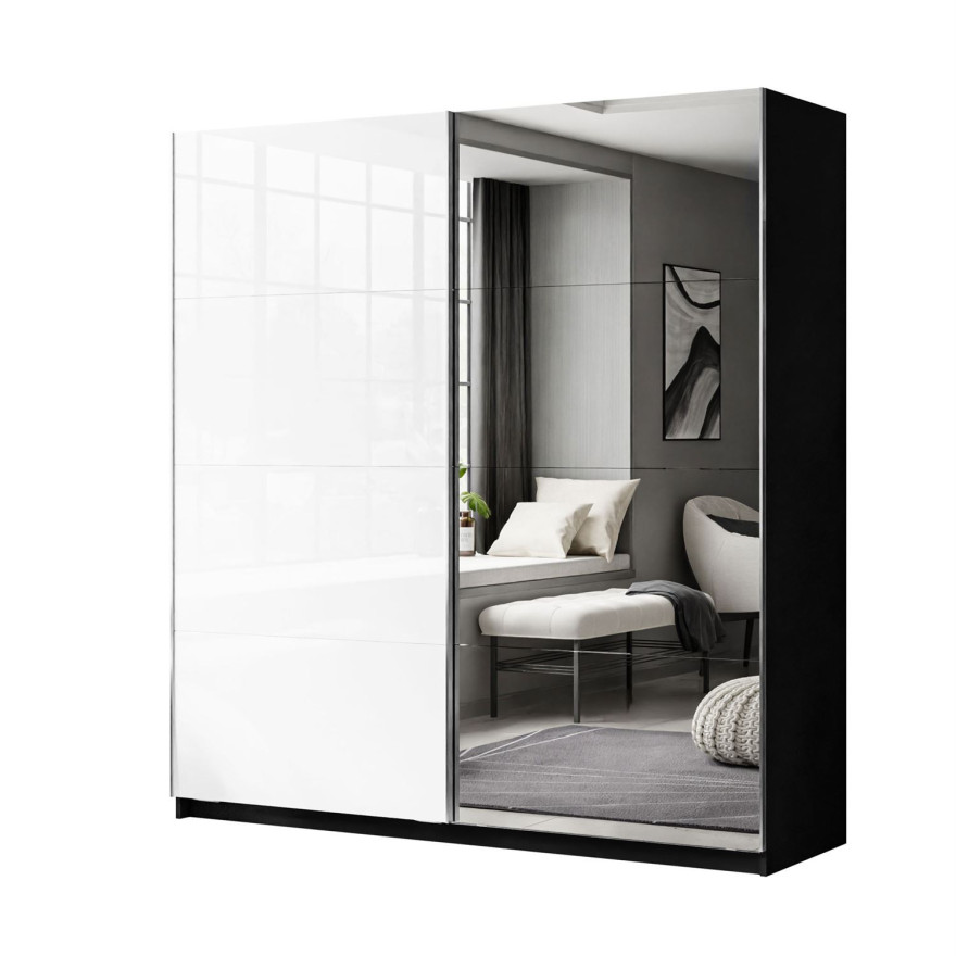 Szafa przesuwna LINA MIX 194/244 cm