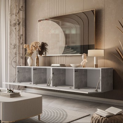 Szafka RTV COLGANTE 200 beton Szafka RTV COLGANTE 200 beton