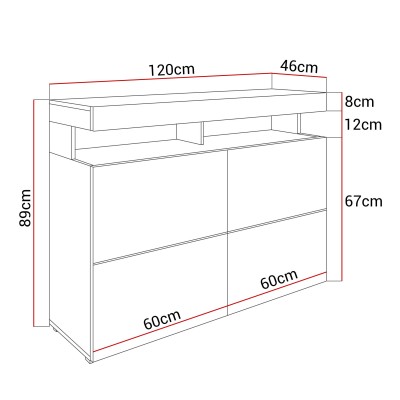 Komoda VANCOUVER W9.832