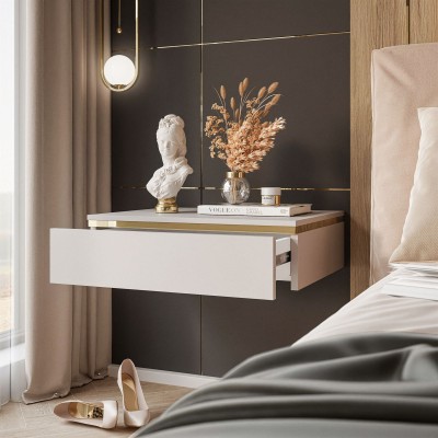 Stolik nocny AURORA wiszący kaszmir Stolik nocny AURORA wiszący kaszmir