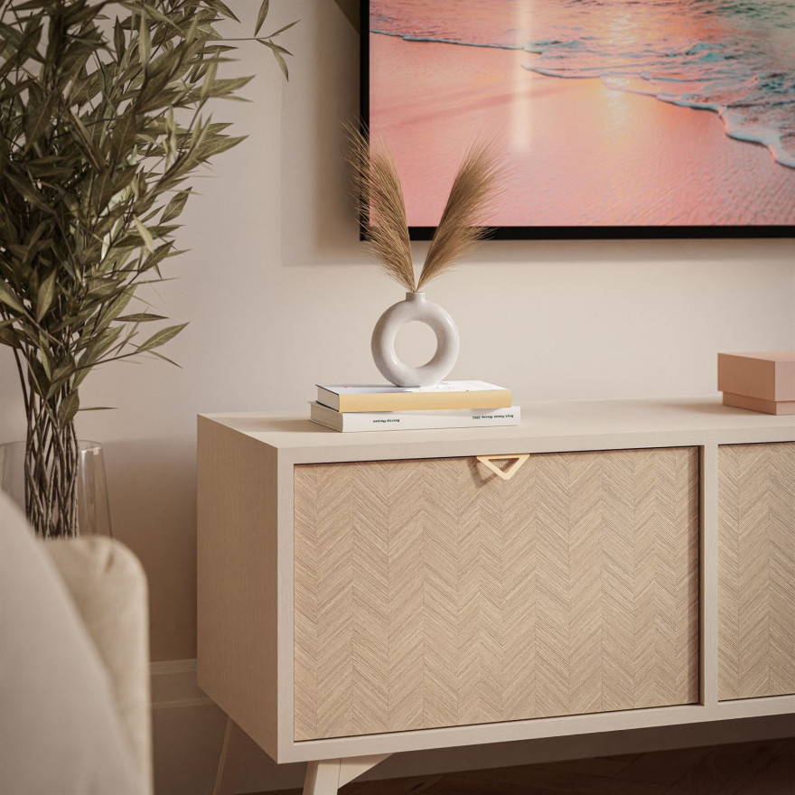 Zestaw mebli do salonu ALOE jodełka scandi  Zestaw mebli do salonu ALOE jodełka scandi