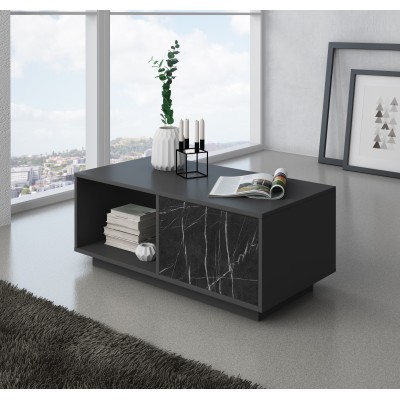 Ława MARBLE grafit czarny marmur