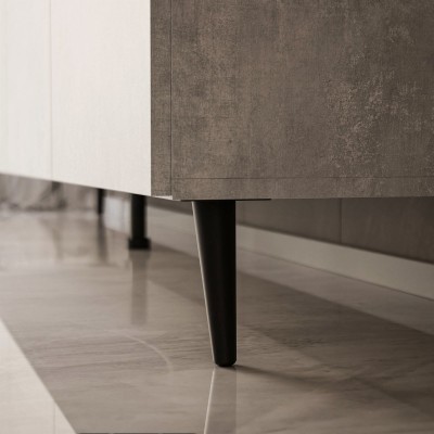 Szafka RTV COLGANTE BETON 100 cm na nóżkach