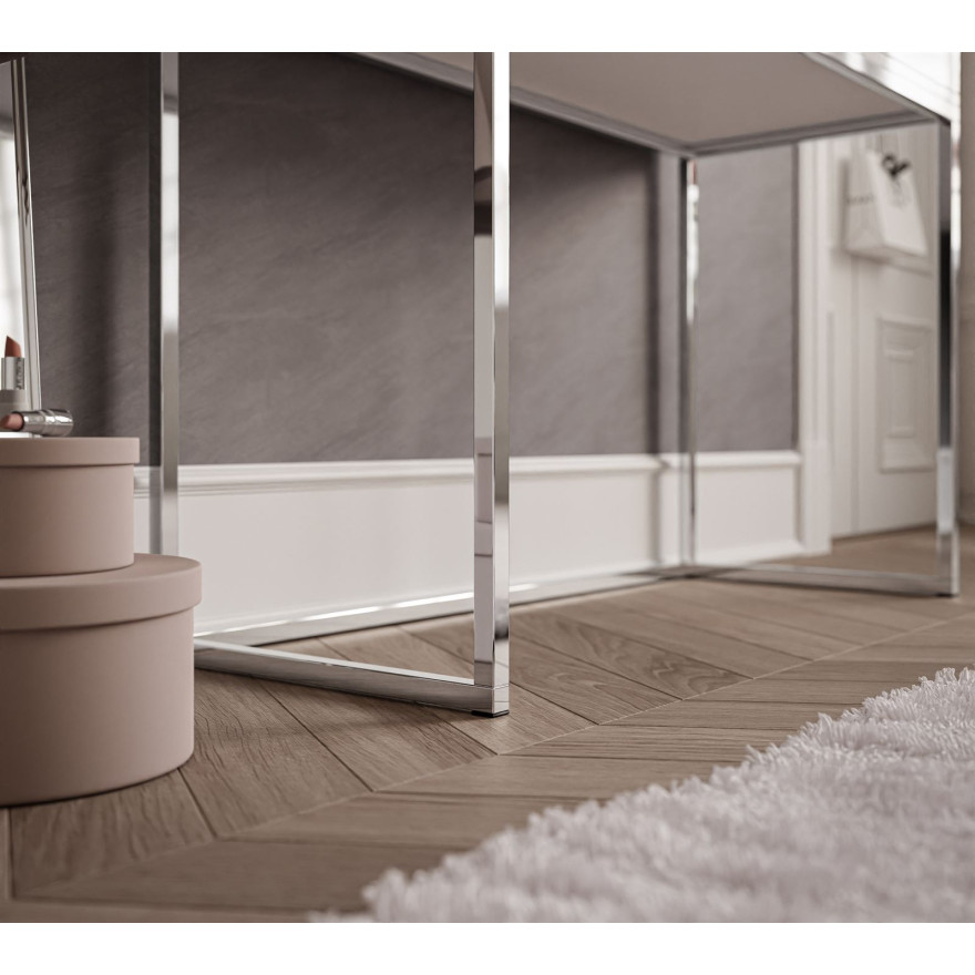 Toaletka kosmetyczna BLANCO GLAMOUR ELITE z lustrem i oświetleniem Toaletka kosmetyczna BLANCO GLAMOUR ELITE z lustrem i oświetleniem