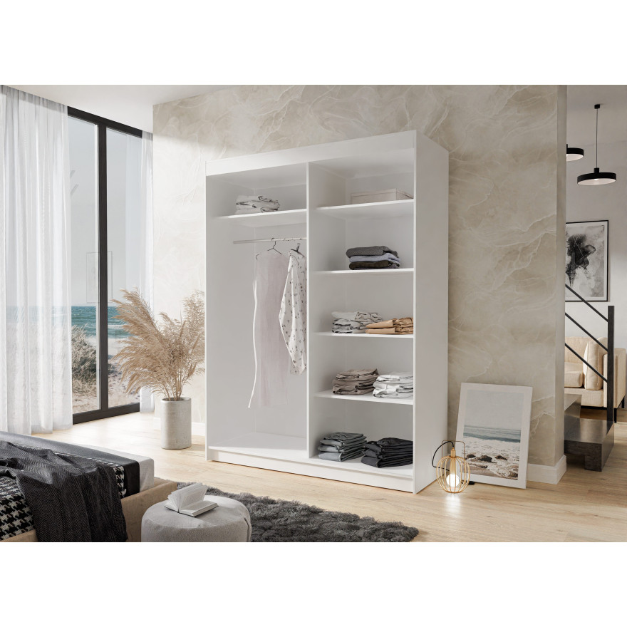 Szafa przesuwna CAMELO PLUS z lustrem 150 cm