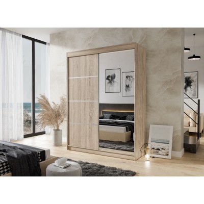 Szafa przesuwna CAMELO PLUS z lustrem 150 cm