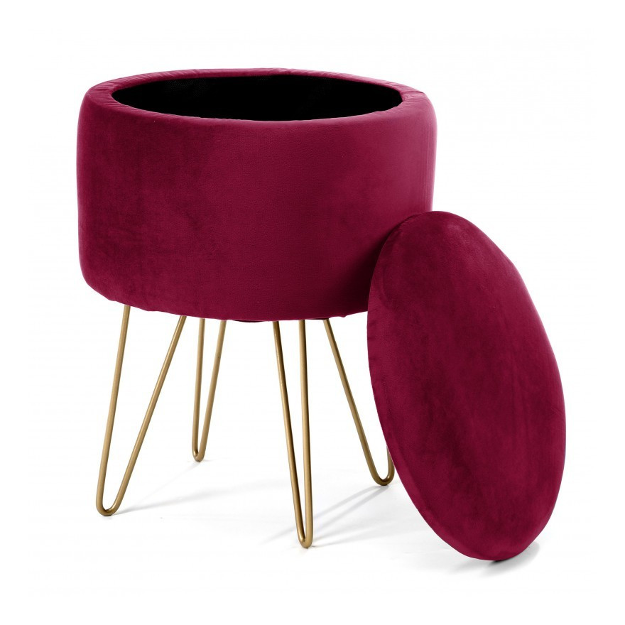 Otwierana pufa tapicerowana AMOUR