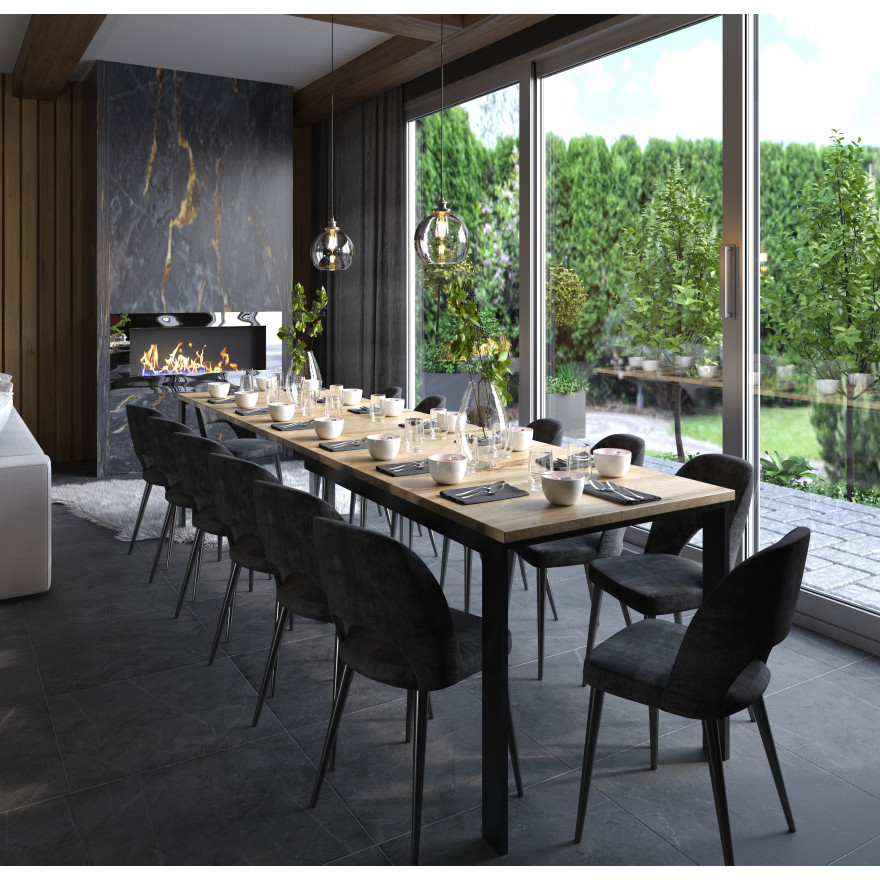 Stół rozkładany ART LOFT 125-292 cm