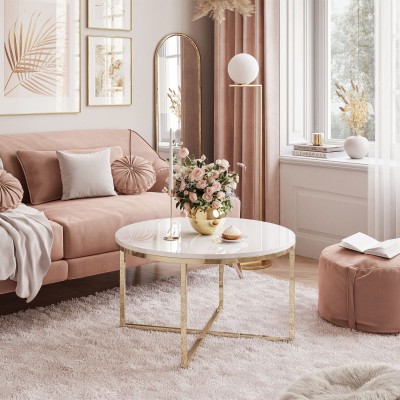 Okrągły stolik kawowy CIRI-X wysoki połysk Okrągły stolik kawowy CIRI-X wysoki połysk