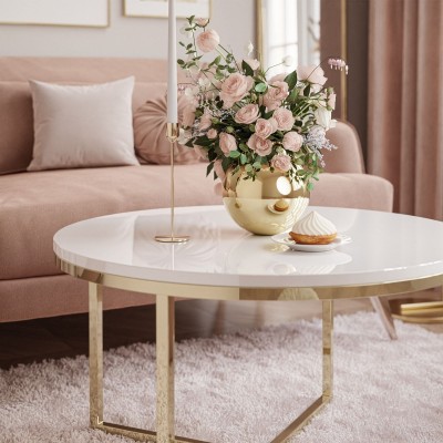 Okrągły stolik kawowy CIRI-X wysoki połysk Okrągły stolik kawowy CIRI-X wysoki połysk