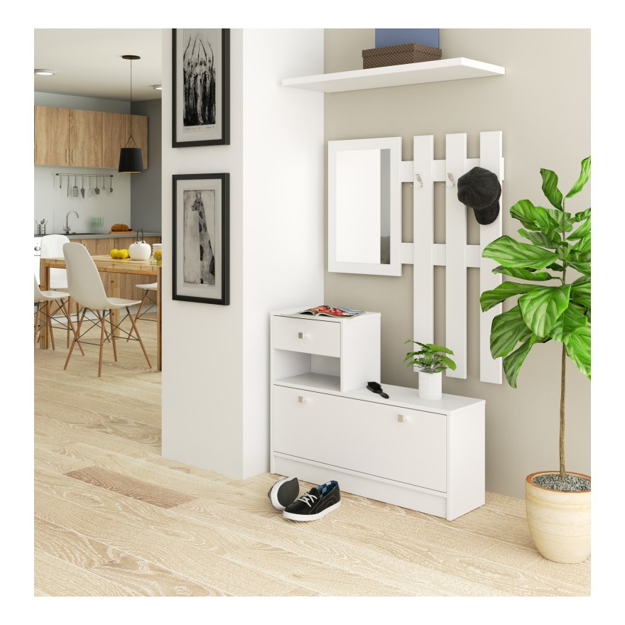 Garderoba AVINIO z lustrem