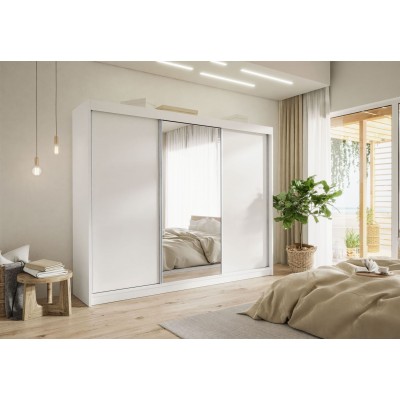 Szafa przesuwna DELMA 250 cm z lustrem Szafa przesuwna DELMA 250 cm z lustrem