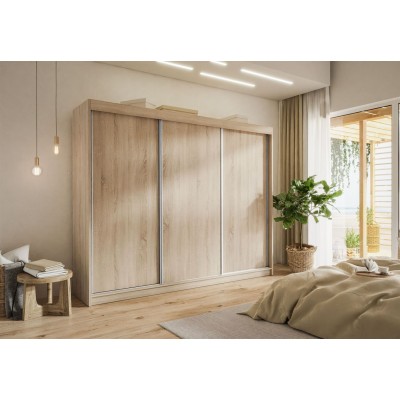 Szafa przesuwna trzydrzwiowa DELMA II 250 cm Szafa przesuwna trzydrzwiowa DELMA II 250 cm