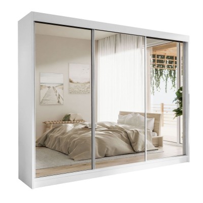 Szafa przesuwna trzydrzwiowa DELMA III 250 cm