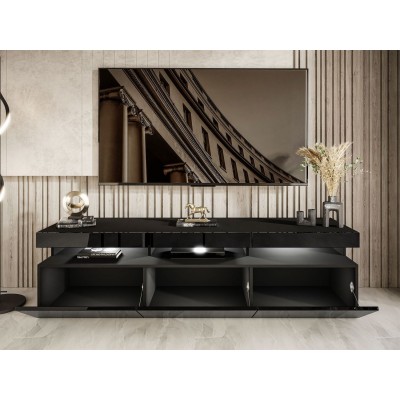 Szafka pod telewizor W9.314 VANCOUVER czarny połysk Szafka pod telewizor W9.314 VANCOUVER czarny połysk