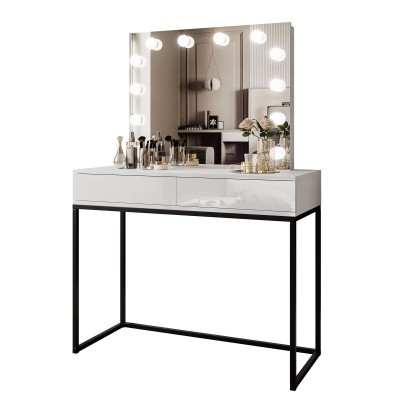 Toaletka kosmetyczna BLANCO LOFT ELITE z lustrem i oświetleniem