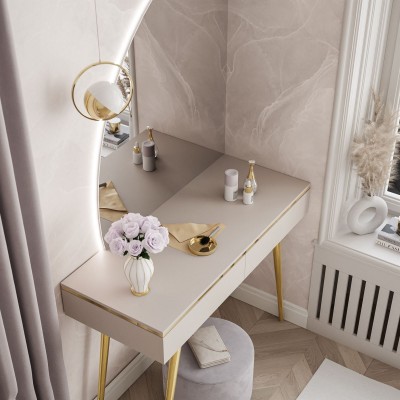 Toaletka kosmetyczna AURORA-SQ z lustrem Toaletka kosmetyczna AURORA-SQ z lustrem