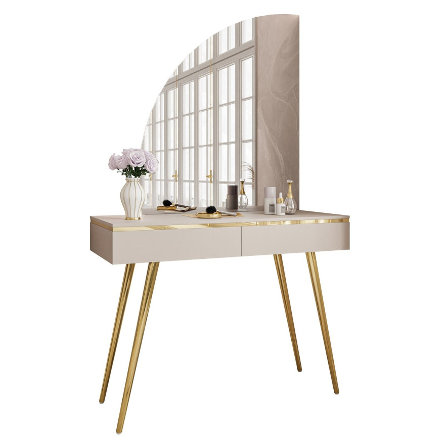 Toaletka kosmetyczna AURORA-SQ z lustrem Toaletka kosmetyczna AURORA-SQ z lustrem