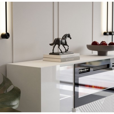 Komoda CAMINO z kominkiem elektrycznym i oświetleniem Komoda CAMINO z kominkiem elektrycznym i oświetleniem