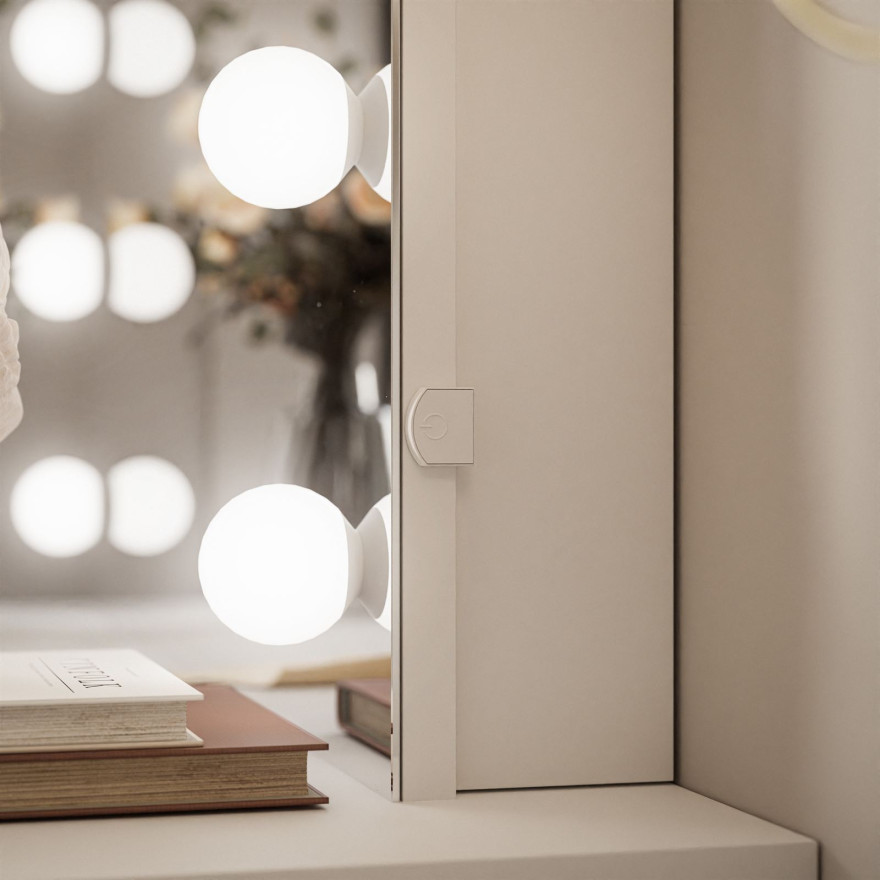 Toaletka SIENNA GOLD ELITE z lustrem