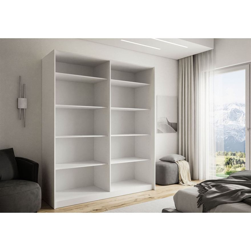 Szafa przesuwna CAMILA II PLUS z lustrem 180 cm Szafa przesuwna CAMILA II PLUS z lustrem 180 cm